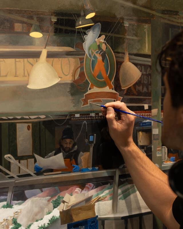 The Fishmongers at Pike, stage 8