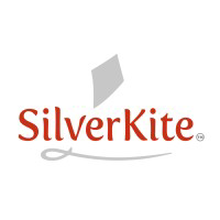 SilverKite logotype with kite icon