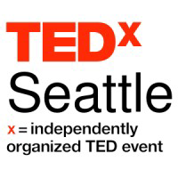 TEDxSeattle standard red and black logo